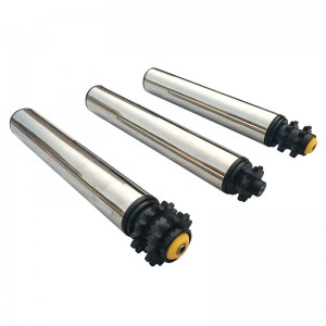 Kis lánckerék elektromos hengeres átmérője 38/50/60/76 szinkron öv több ék-o-gyűrűs lánckerék horganyzott erőhenger